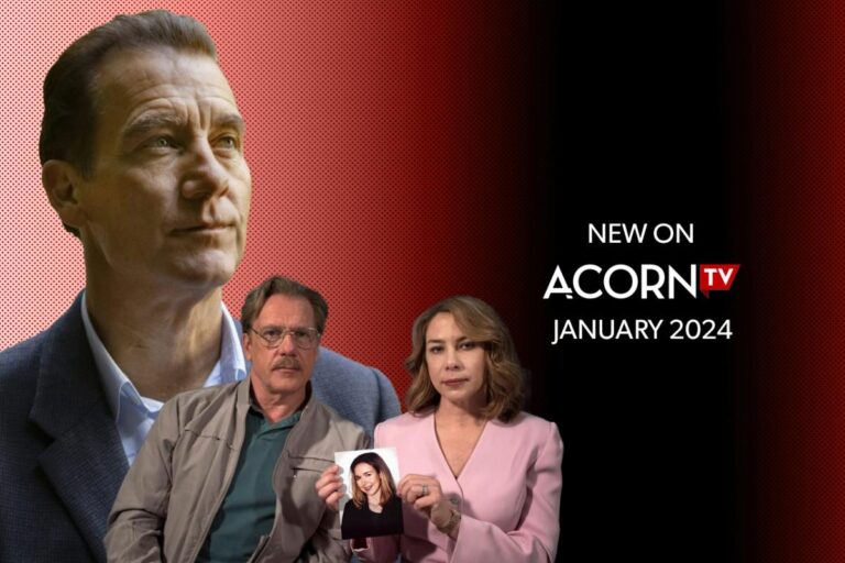 Acorn TV New Programs for January 2024 Arabic Weekly